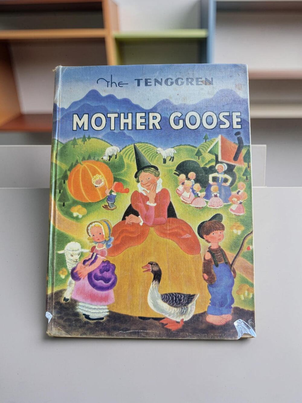 1946 The Tenggren Mother Goose Illustrated by Gustaf Tenggren Children’s Book